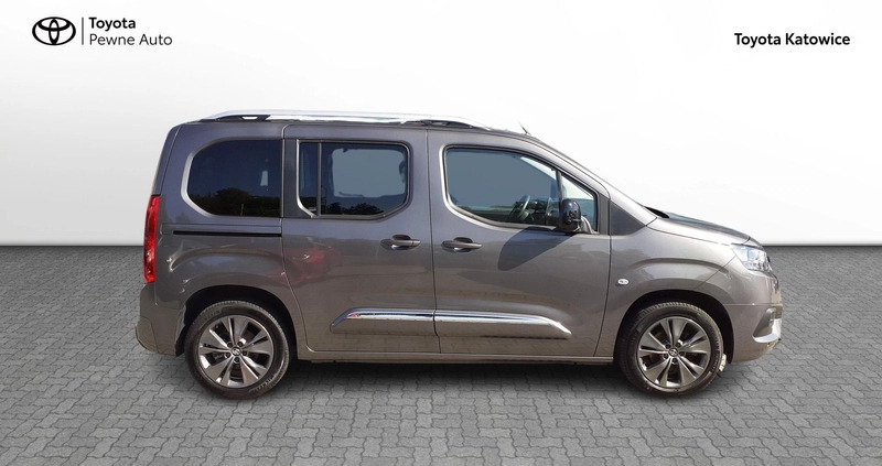 Toyota Proace City Verso cena 121800 przebieg: 18591, rok produkcji 2022 z Tuczno małe 352